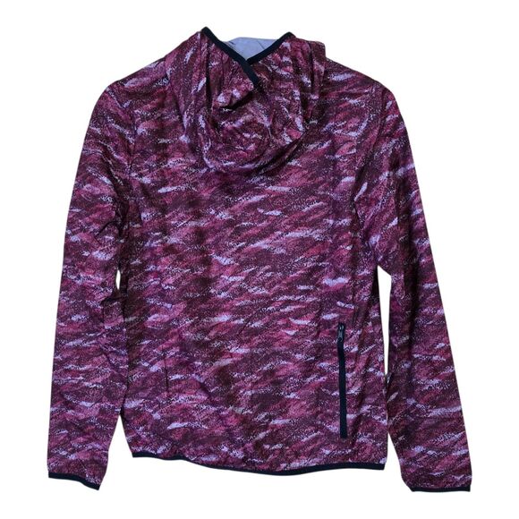 NEW Asics Packable Jacket Regular Fit Quick Dry Purple Pink Women’s Size Small - Picture 2 of 10
